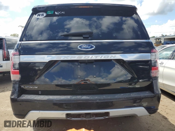 2019 Ford Expedition Platinum with VIN 1FMJU1LT1KEA84917, listed as a Copart auction lot 74774404 with 0 mi miles and Non Repairable. Bid and sale history available at carsss.com. Image 6.