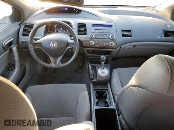 2008 Honda Civic Cpe DX with VIN 2HGFG12258H007657, listed as a Copart auction lot 76782534 with 181,987 mi miles and Salvage Title. Bid and sale history available at carsss.com. Image 8.