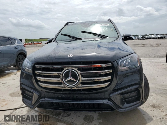 2024 Mercedes-Benz GLS 450 with VIN 4JGFF5KE7RB171680, listed as a Copart auction lot 62103174 with 845 mi miles and Non Repairable. Bid and sale history available at DreamBid. Image 5.