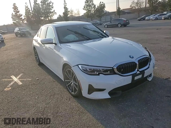 2020 BMW 3 Series 330i with VIN 3MW5R1J04L8B21380, listed as a Copart auction lot 42872005 with 89,553 mi miles and Salvage Title. Bid and sale history available at carsss.com. Image 11.