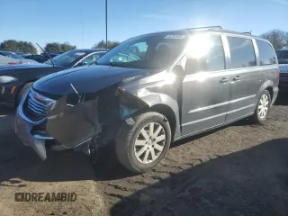 2016 Chrysler Town & Country Touring with VIN 2C4RC1BG1GR287489, listed as a Copart auction lot 46703405 with 189,371 mi miles and Salvage Title. Bid and sale history available at DreamBid. Image 1.