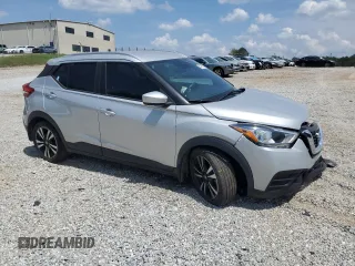 2020 Nissan Kicks SV with VIN 3N1CP5CV4LL571207, listed as a Copart auction lot 54150265 with 24,361 mi miles and Salvage title. Bid and sale history available at DreamBid. Image 4.