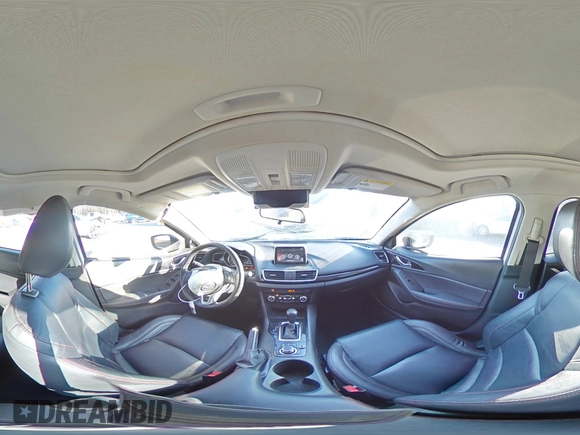 2014 Mazda 3 i Grand Touring with VIN JM1BM1M76E1200859, listed as a Copart auction lot 43520005 with 97,675 mi miles and Salvage Title. Bid and sale history available at DreamBid. Image 14.