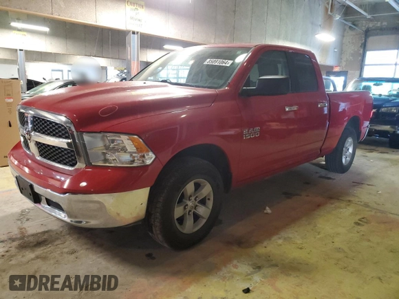 2017 Ram 1500 SLT z VIN 1C6RR7GG4HS704685, wystawiony jako Copart lot #85891064 z przebiegiem 155 448 mil mil oraz Szkoda całkowita • Salvage title. Historia ofert i sprzedaży dostępna na DreamBid. Obrazek 1.