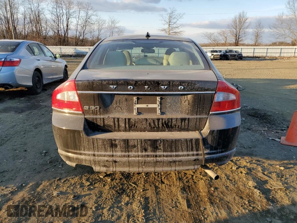 2011 Volvo S80 3.2L with VIN YV1952AS3B1135551, listed as a Copart auction lot 88975065 with 122,413 mi miles and Salvage Title. Bid and sale history available at carsss.com. Image 6.
