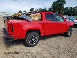2020 Chevrolet Colorado 4WD Work Truck with VIN 1GCGTBEN0L1145933, listed as a Copart auction lot 60484365 with 70,417 mi miles and Salvage title. Bid and sale history available at DreamBid. Image 3.