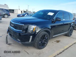 2022 Kia Telluride SX with VIN 5XYP54HC8NG318696, listed as a IAAI auction lot 41609437 with 38,263 mi miles and . Bid and sale history available at DreamBid. Image 19.