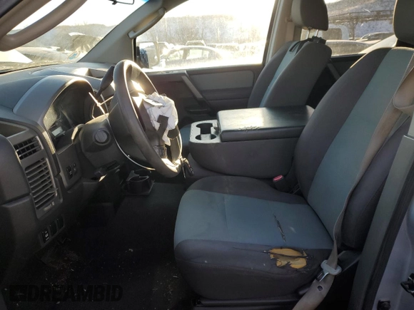 2005 Nissan Titan LE with VIN 1N6AA07B25N507157, listed as a Copart auction lot 88572475 with 57,322 mi miles and Non Repairable. Bid and sale history available at carsss.com. Image 7.