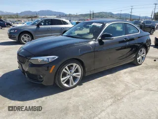 2015 BMW 2 Series 228i with VIN WBA1F9C52FVW98473, listed as a Copart auction lot 46229703 with 74,278 mi miles. Bid and sale history available at carsss.com. Image 1.