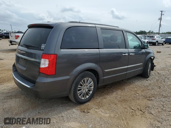 2015 Chrysler Town & Country Touring L z VIN 2C4RC1CG9FR522217, wystawiony jako Copart lot #58411175 z przebiegiem 218 149 mil mil oraz Szkoda całkowita • Salvage title. Historia ofert i sprzedaży dostępna na DreamBid. Obrazek 3.
