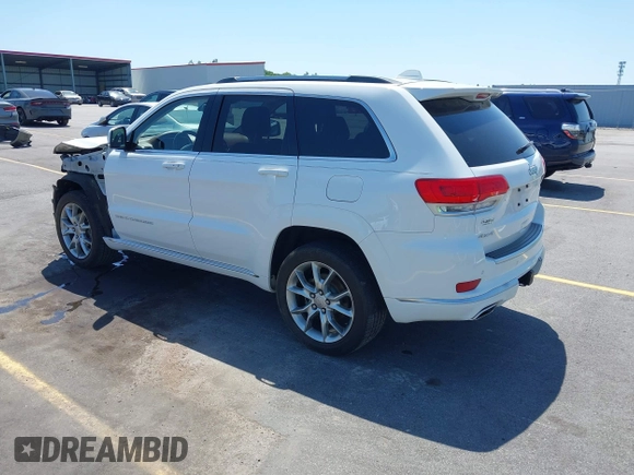 2015 Jeep Grand Cherokee Summit with VIN 1C4RJFJG1FC797711, listed as a IAAI auction lot 42026431 with 101,075 mi miles and . Bid and sale history available at DreamBid. Image 3.