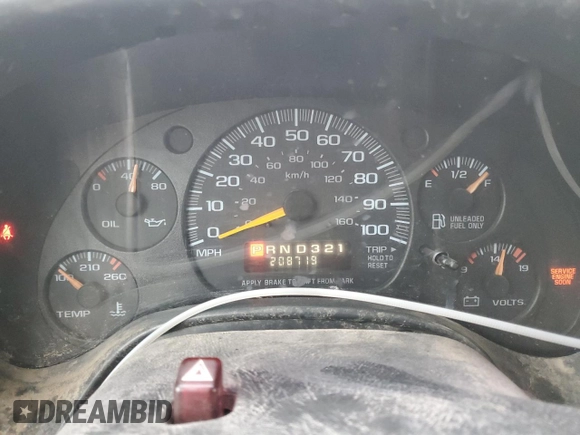1999 GMC Savana z VIN 1GDFG15R3X1157847, wystawiony jako Copart lot #79041264 z przebiegiem 208 719 mil mil oraz Szkoda całkowita • Salvage title. Historia ofert i sprzedaży dostępna na DreamBid. Obrazek 9.
