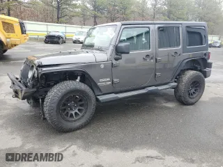 2018 Jeep Wrangler JK Unlimited Sport S with VIN 1C4HJWDG2JL839433, listed as a Copart auction lot 51376545 with 124,012 mi miles and Salvage Title. Bid and sale history available at carsss.com. Image 1.