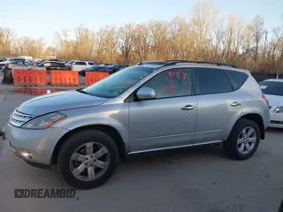 2006 Nissan Murano SL with VIN JN8AZ08W06W528134, listed as a IAAI auction lot 41826906 with 236,041 mi miles and . Bid and sale history available at DreamBid. Image 14.