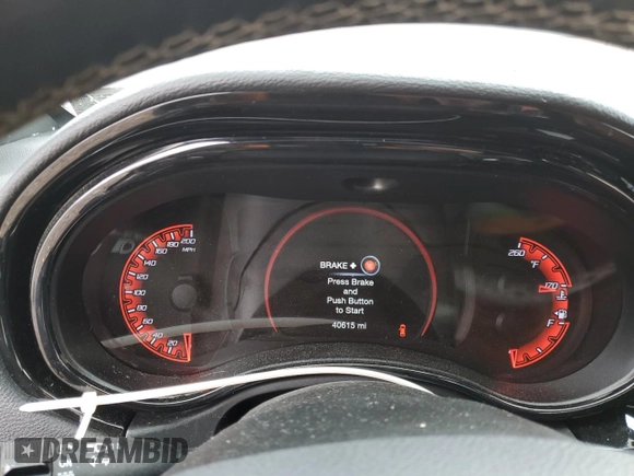2021 Dodge Durango SRT Hellcat with VIN 1C4SDJH99MC740849, listed as a Copart auction lot 44979115 with 40,615 mi miles and Salvage Title. Bid and sale history available at DreamBid. Image 9.