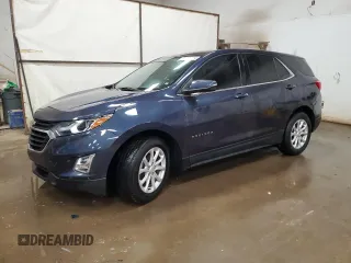 2019 Chevrolet Equinox LT z VIN 3GNAXKEV9KL281874, wystawiony jako Copart lot #71668184 z przebiegiem 72 373 mil mil oraz Szkoda całkowita • Salvage title. Historia ofert i sprzedaży dostępna na DreamBid. Obrazek 1.