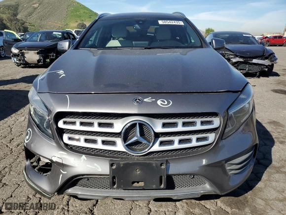 2018 Mercedes-Benz GLA with VIN WDCTG4EB9JJ414149, listed as a Copart auction lot 50542435 with 105,179 mi miles and Salvage Title. Bid and sale history available at carsss.com. Image 5.
