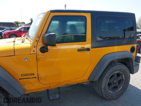 2012 Jeep Wrangler Sport with VIN 1C4AJWAG1CL286332, listed as a IAAI auction lot 42408102 with 169,204 mi miles and . Bid and sale history available at DreamBid. Image 14.