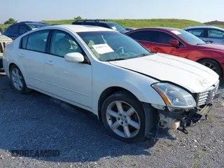 2005 Nissan Maxima SE with VIN 1N4BA41E55C806063, listed as a IAAI auction lot 41888711 with 104,040 mi miles and . Bid and sale history available at DreamBid. Image 1.