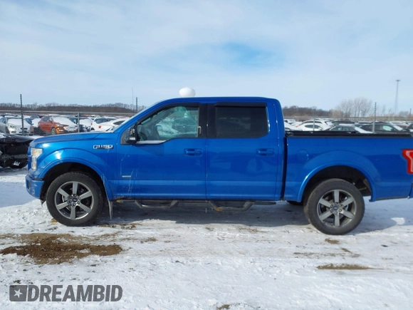 2015 Ford F-150 XLT with VIN 1FTEW1EG6FFA09095, listed as a IAAI auction lot 41574955 with 87,273 mi miles and . Bid and sale history available at DreamBid. Image 14.