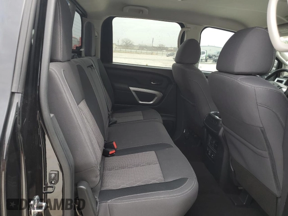 2024 Nissan Titan Pro-4X with VIN 1N6AA1ED3RN109827, listed as a Copart auction lot 42034245 with 4,076 mi miles and Salvage title. Bid and sale history available at DreamBid. Image 10.
