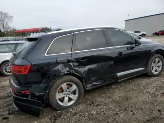 2018 Audi Q7 with VIN WA1AHBF78JD047861, listed as a Copart auction lot 37344014 with 50,318 mi miles and . Bid and sale history available at DreamBid. Image 3.