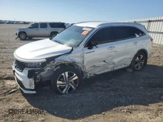 2023 Kia Sorento EX with VIN KNDRHDLG3P5221184, listed as a Copart auction lot 50624455 with 21,800 mi miles and Salvage title. Bid and sale history available at DreamBid. Image 1.