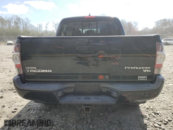 2014 Toyota Tacoma PreRunner with VIN 5TFJU4GN7EX051530, listed as a Copart auction lot 51135655 with 117,157 mi miles and Salvage Title. Bid and sale history available at DreamBid. Image 6.
