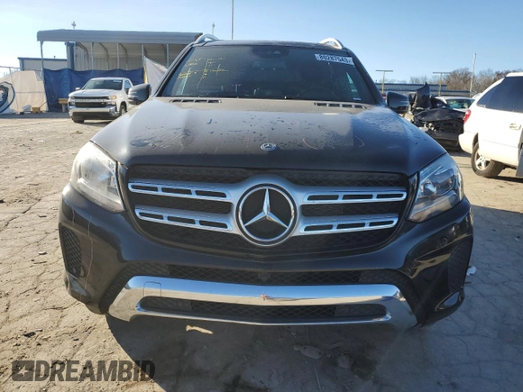 2018 Mercedes-Benz GLS 450 with VIN 4JGDF6EE3JB100554, listed as a Copart auction lot 80287543 with 120,206 mi miles and . Bid and sale history available at DreamBid. Image 5.