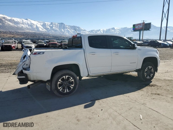 2018 Chevrolet Colorado 4WD Z71 with VIN 1GCPTDE1XJ1215573, listed as a Copart auction lot 47011385 with 73,476 mi miles and Salvage Title. Bid and sale history available at carsss.com. Image 3.
