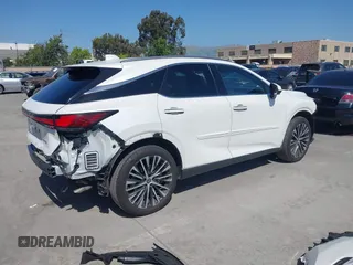 2024 Lexus RX 350 with VIN JTJCHMAA3R2012338, listed as a IAAI auction lot 42195076 with 22,993 mi miles and . Bid and sale history available at DreamBid. Image 4.