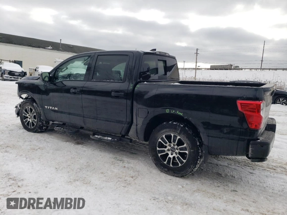 2023 Nissan Titan SV с VIN 1N6AA1EC1PN108728, выставлен на аукционе Copart как лот 46535065 с пробегом 21 374 миль миль и Списание • Salvage title. История ставок и продаж доступна на DreamBid. Изображение 2.