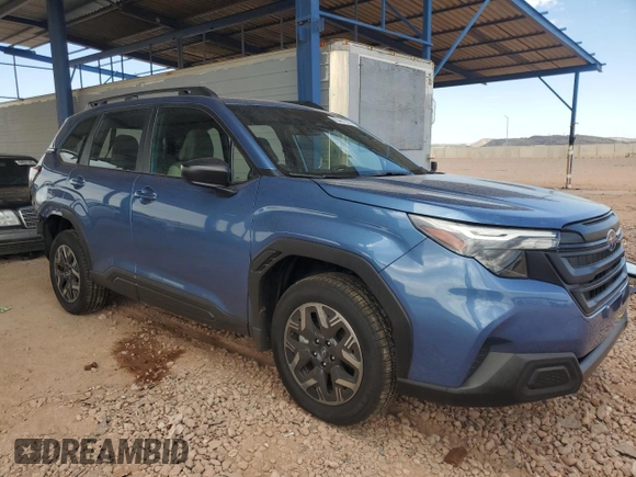 2025 Subaru Forester с VIN JF2SLDAC3SH570841, выставлен на аукционе Copart как лот 65461565 с пробегом 637 миль миль и Списание • Salvage title. История ставок и продаж доступна на DreamBid. Изображение 4.
