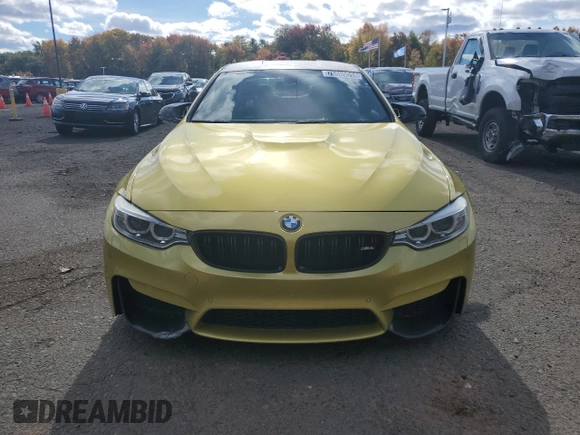 2015 BMW M4 with VIN WBS3R9C55FK330009, listed as a Copart auction lot 75865514 with 42,071 mi miles and Clean Title. Bid and sale history available at carsss.com. Image 5.