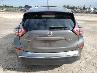 2017 Nissan Murano SL with VIN 5N1AZ2MG3HN163670, listed as a Copart auction lot 49519585 with 92,073 mi miles and Salvage Title. Bid and sale history available at carsss.com. Image 6.