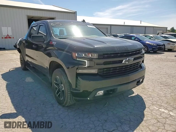 2021 Chevrolet Silverado 1500 RST with VIN 3GCUYEED8MG215050, listed as a Copart auction lot 58161824 with 86,409 mi miles and Salvage Title. Bid and sale history available at DreamBid. Image 10.