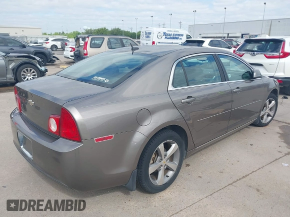 2011 Chevrolet Malibu 1LT with VIN 1G1ZC5E1XBF106509, listed as a IAAI auction lot 41969106 with 167,089 mi miles and . Bid and sale history available at DreamBid. Image 4.