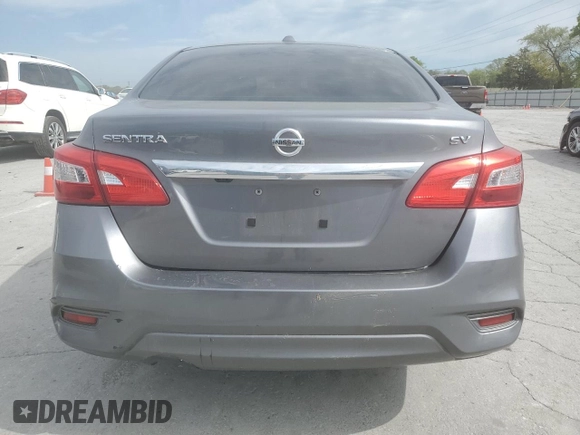 2019 Nissan Sentra SV with VIN 3N1AB7AP3KY396665, listed as a Copart auction lot 53809225 with 147,784 mi miles and Non Repairable. Bid and sale history available at DreamBid. Image 6.