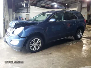 2016 Chevrolet Equinox LT z VIN 2GNFLFEK2G6286697, wystawiony jako Copart lot #55510245 z przebiegiem 69 819 mil mil oraz Czysty tytuł • Clean title. Historia ofert i sprzedaży dostępna na DreamBid. Obrazek 1.