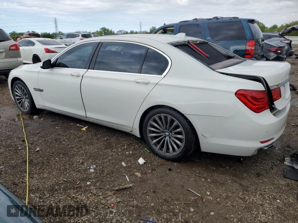 2012 BMW 7 Series 750Li с VIN WBAKB8C55CC962772, выставлен на аукционе Copart как лот 57621525 с пробегом 127 259 миль миль и Списание • Salvage title. История ставок и продаж доступна на DreamBid. Изображение 2.