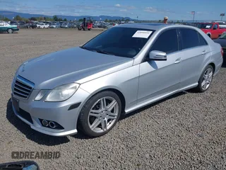 2010 Mercedes-Benz E-Class E 350 Luxury with VIN WDDHF8HB1AA112443, listed as a IAAI auction lot 42099555 with 145,255 mi miles. Bid and sale history available at carsss.com. Image 2.