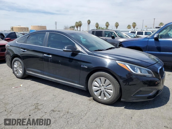 2017 Hyundai Sonata Hybrid SE with VIN KMHE24L19HA051476, listed as a Copart auction lot 47921523 with 110,826 mi miles. Bid and sale history available at carsss.com. Image 4.