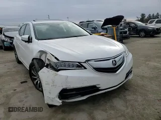 2017 Acura TLX with VIN 19UUB1F30HA010750, listed as a Copart auction lot 88780395 with 53,490 mi miles and Salvage Title. Bid and sale history available at carsss.com. Image 10.