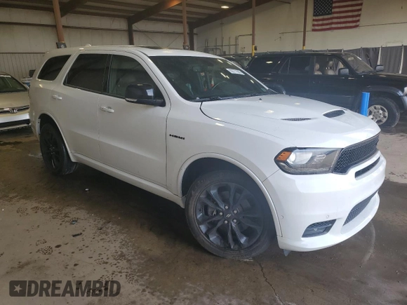 2020 Dodge Durango R/T z VIN 1C4SDJCT0LC193004, wystawiony jako Copart lot #56777085 z przebiegiem 81 143 mil mil oraz Szkoda całkowita • Salvage title. Historia ofert i sprzedaży dostępna na DreamBid. Obrazek 4.