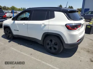 2020 Jeep Compass Latitude with VIN 3C4NJCBB8LT257630, listed as a Copart auction lot 58979745 with 128,196 mi miles and Salvage title. Bid and sale history available at DreamBid. Image 2.