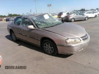 2002 Chevrolet Impala с VIN 2G1WF52EX29195847, выставлен на аукционе IAAI как лот 41038527 с пробегом Не указан миль и . История ставок и продаж доступна на DreamBid. Изображение 1.
