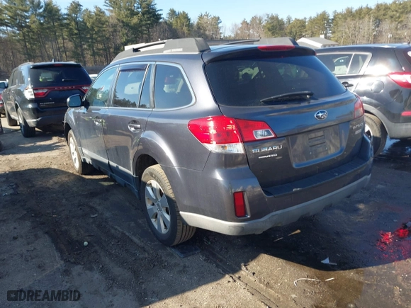 2012 Subaru Outback 2.5i Prem with VIN 4S4BRBCC4C3230624, listed as a IAAI auction lot 41761135 with 189,453 mi miles. Bid and sale history available at carsss.com. Image 3.