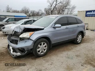 2008 Honda CR-V EX-L with VIN JHLRE48708C059208, listed as a Copart auction lot 86093514 with 162,088 mi miles and Salvage Title. Bid and sale history available at carsss.com. Image 1.