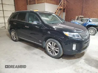 2014 Kia Sorento SX with VIN 5XYKWDA74EG484718, listed as a Copart auction lot 60921415 with 110,820 mi miles and Clean title. Bid and sale history available at DreamBid. Image 4.