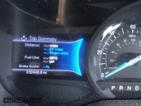 2013 Ford Fusion SE Hybrid with VIN 3FA6P0LU8DR161079, listed as a IAAI auction lot 42064615 with 232,448 mi miles. Bid and sale history available at carsss.com. Image 7.